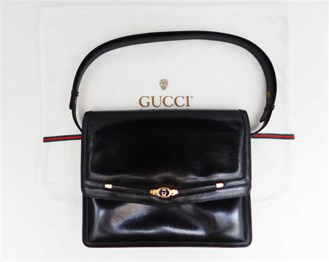 vintage leather gucci handbags|vintage gucci handbags 1960 tote.